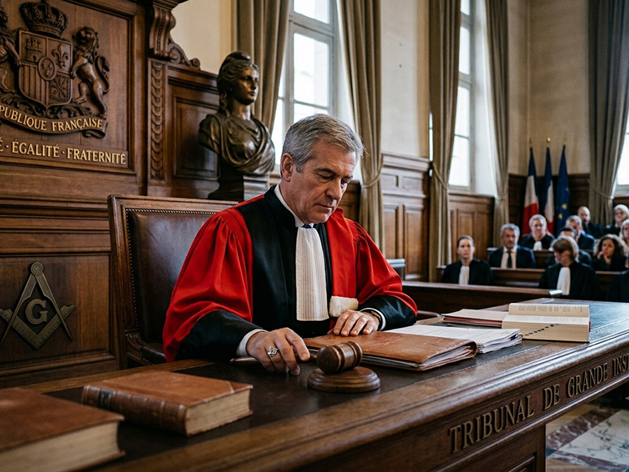 Može li sudac biti slobodni zidar u francuskom pravosuđu