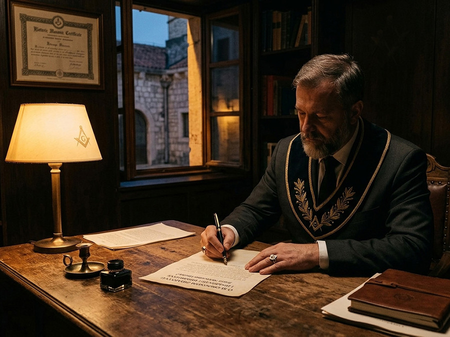 Pseudonim u masonskoj publicistici